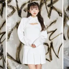 darich レイヤードキルトセットアップ WHT FL ワンピースのみのサムネイル