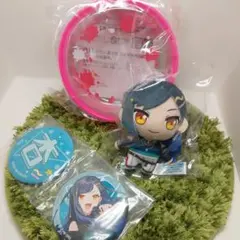 プロセカ　くじ　白石杏　ぷちぬい　缶バッジ　ポーチ　ビビバス