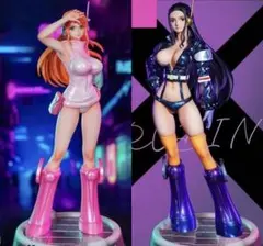 ワンピース ロビン ナミ フィギュア 未来島 2個セット