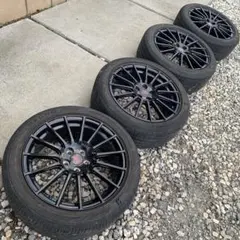 スバル STI 17インチ ホイール BRIDGESTONE REGNO セットのサムネイル