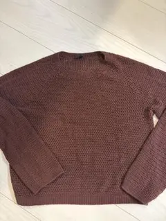 3Dメッシュクルーネックセーター Sサイズ