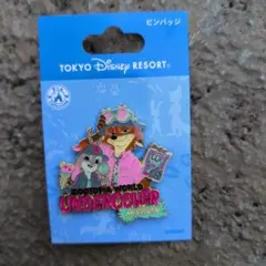 【新品未使用】ピンバッジ　ズートピア2 ニック　ジュディ　リゾート　ピンズ