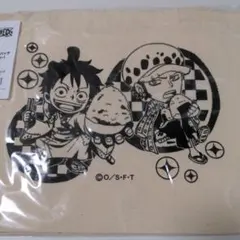 ワンピース麦わらストア　和ノ食 ランチトートバッグ　ルフィ太郎・ロー