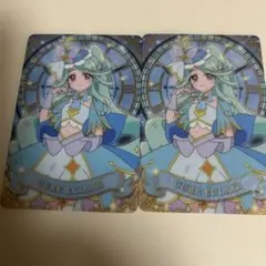 名探偵プリキュア　キラキラカードグミ　キュアエクレール　2枚