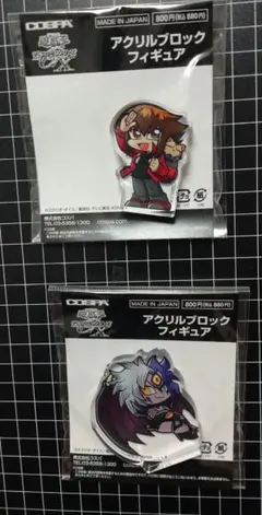 遊戯王デュエルモンスターズGX アクリルブロックフィギュア 遊城十代&ユベルのサムネイル