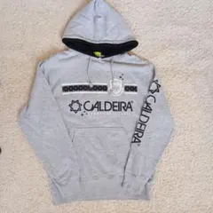 CALDEIRA パーカー M グレー サッカー フットサル