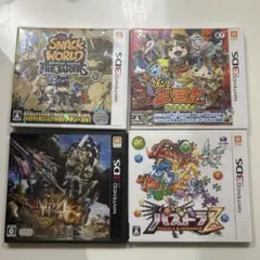 ニンテンドー3DS ゲーム4本セット