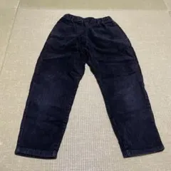 GU コーデュロイパンツ 130 黒