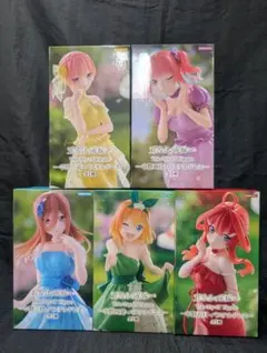 五等分の花嫁∽ パステルドレス Trio-Try-iT 全５点SET