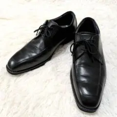 アシックス ランウォーク ビジネスシューズ Uチップ ブラック 24.5cm