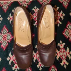 BODY DRESSING ダークブラウン 中ヒールパンプス