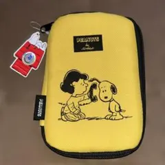 PEANUTS スヌーピー マルチポーチ イエロー