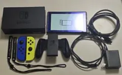 動作品 Nintendo Switch 本体 青/黄 Joy-Con付き 中古