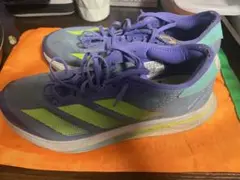 adidas ADIZERO SL2 ランニングシューズ 紫/緑