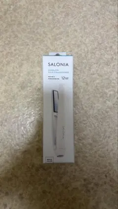 SALONIA コードレス ストレートヘアアイロン 本体 ホワイトのサムネイル