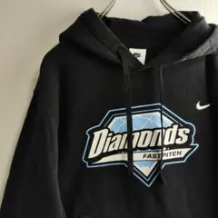 ナイキ パーカー スウェット フーディ ブラック スウォッシュ メンズL