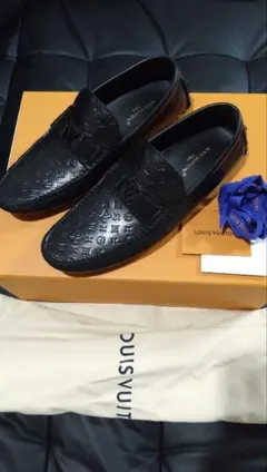 VUITTON ドライビングシューズ モノグラムライン 7ハーフ 26.5cmのサムネイル