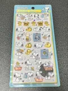 正規品　スヌーピー ボンボンドロップシール ランドリー　サンスター文具