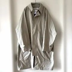 CITEN ベージュ オーバーサイズモッズコート