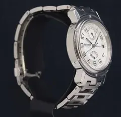 【絶版】HERMESエルメス　クリッパーGMT AT 自動巻き時計CL2.810のサムネイル