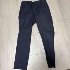 グローバルワークドローコード付き スラックス チノパンネイビー