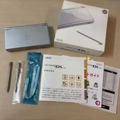 ニンテンドーDS Lite グロスシルバー 箱付き　動作確認済み
