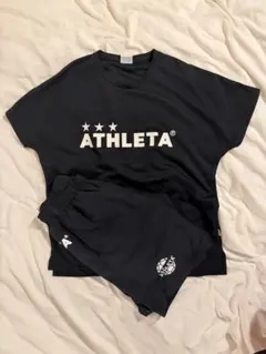 ATHLETA 上下セット Mサイズ ブラック