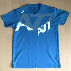 バレーボール asics アシックス A77 Tシャツ ブルー メンズ XLのサムネイル
