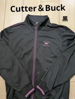 【Cutter&Buck】ゴルフウェア フルジップジャケット メンズ 黒