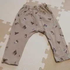 GU 動物柄パンツ 90サイズ ベージュのサムネイル