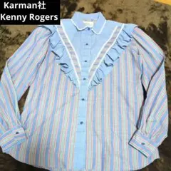 古着屋購入　Karman社　Kenny Rogersヴィンテージウエスタンシャツ