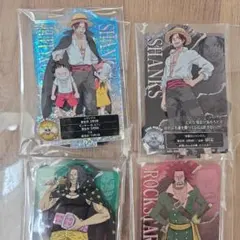 ONE PIECE 一番くじ　赤髪海賊団　アクリルスタンド