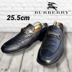 ユ*ウ様 BURBERRY バーバリー　Uチップ　ローファー　ブラック　革靴　レのサムネイル