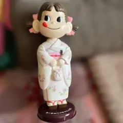 不二家 ペコちゃん 首振り人形 着物 振袖のサムネイル