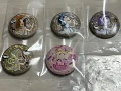 おジャ魔女どれみ　刺繍缶バッジ　5点セット