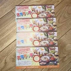 ブロンコビリー　お食事券　700円＋おまけのサムネイル
