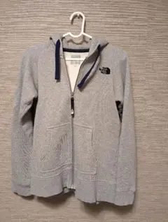 The North Face グレー フルジップパーカー M