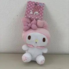 タグ付き新品未使用 マイメロディ マスコットホルダー キーホルダー
