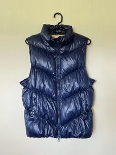 美品GAP ネイビー ダウンフェザーベスト Lサイズ　40周年