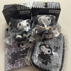 クロミくじ　サンリオあたりくじ　マスコット　ミラー　ポーチ　小物入れ　セット
