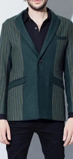 NO ID.スイッチング2B-JKT ストライプ / 2