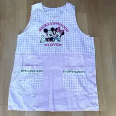 ミッキー　ディズニー　保育士　幼稚園教諭　エプロン