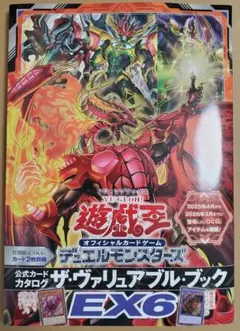 遊戯王 ヴァリュアブルブック EX6 付録なし 未読未使用