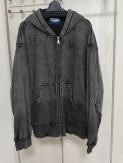 ​【極美品メゾンスペシャル ダメージ加工 フルジップパーカー 2 オーバーサイズのサムネイル