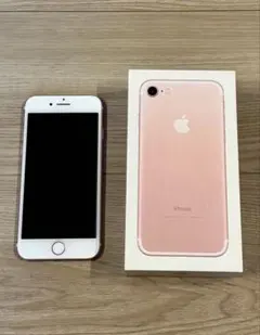 iPhone7 ローズゴールド128GB SIMフリー