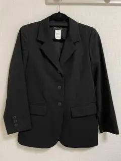 【美品】アニエスベー♡ジャケット　ブラック　サイズ38 3つボタン