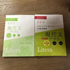 リテラ 現代文プラス 2冊セット