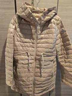 【i２】中古モンクレール　茶系　ダウンコート　レディース