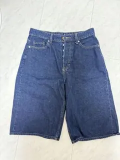 H&Mインディゴハーフパンツ 38