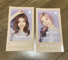 TWICE #TWICE2 ステッカー【公式】